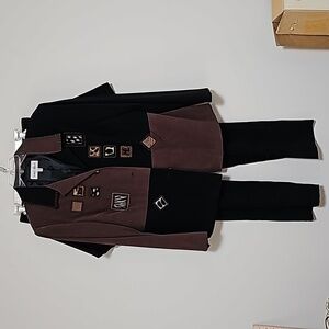 Nancy Bolen City Girl 3 pc Fall Pant Suit Sz 10 Pants are New